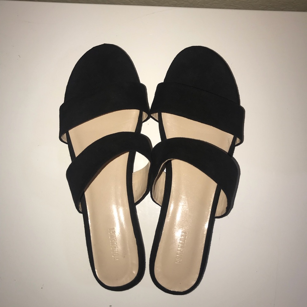 Black flats